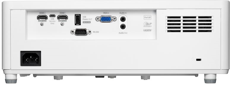 Proyector Optoma ZX300 Eco Láser es un proyector láser XGA DuraCore IP6X compacto.