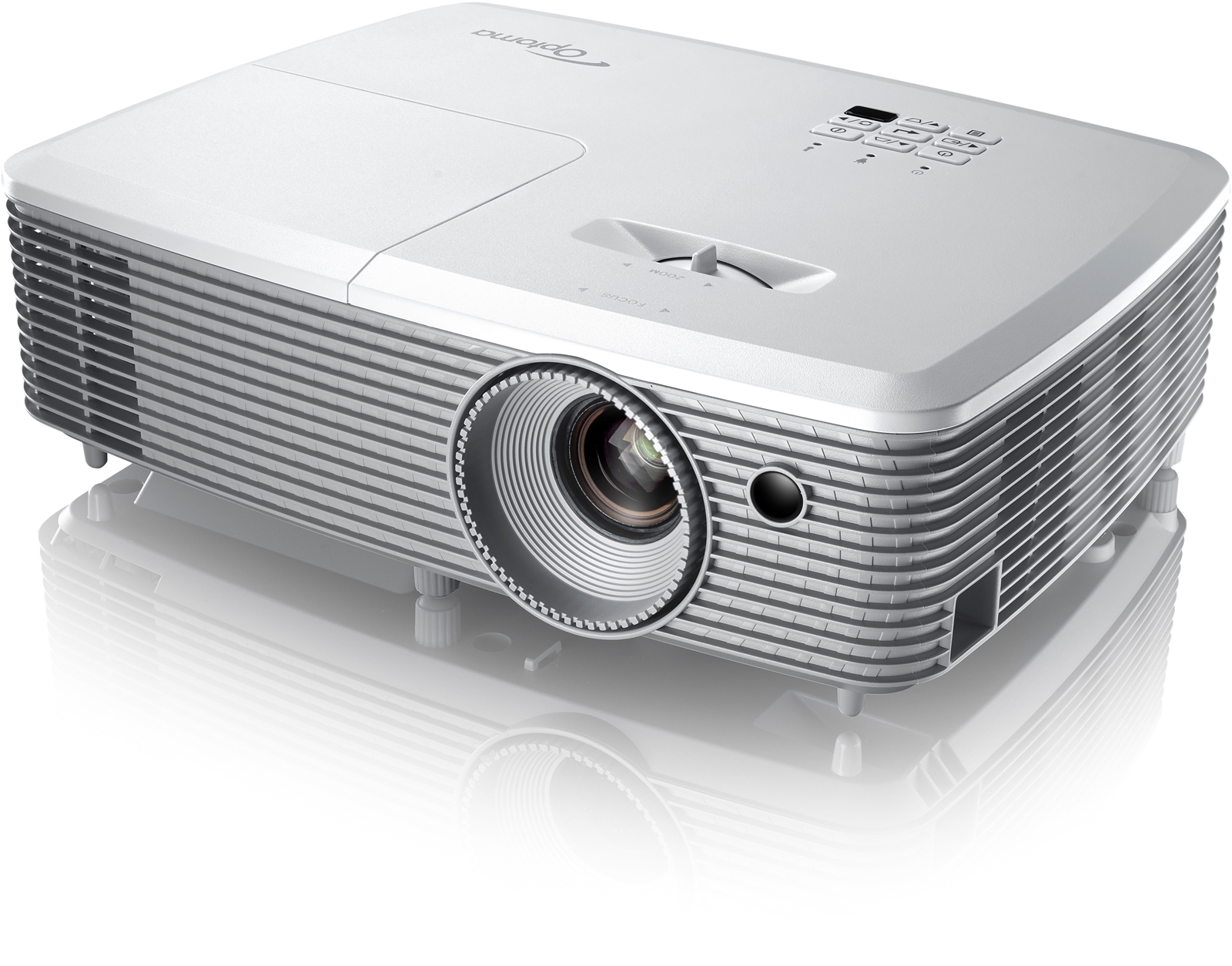 Compacto proyector Full HD El EH401 es un compacto proyector Full HD con un alto brillo de 4000 lúmenes.