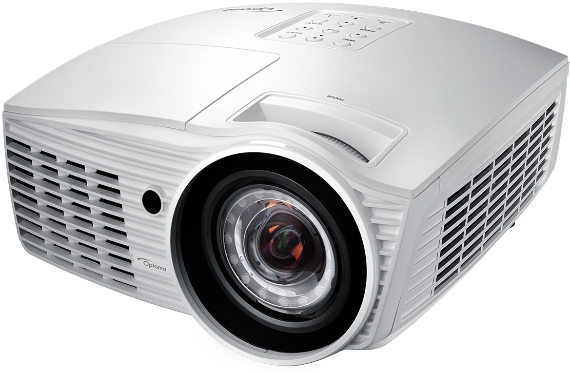 Proyector Optoma EH415ST FullHD – 3500Lúmenes , ideal para pantallas panorámicas con altísimo detalle en grandes salas