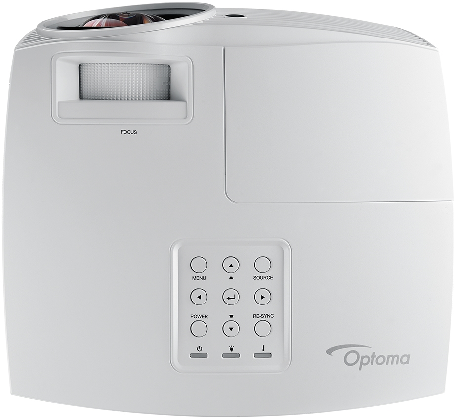 Proyector Optoma EH415ST FullHD – 3500Lúmenes , ideal para pantallas panorámicas con altísimo detalle en grandes salas