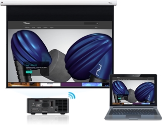 Optoma HDCastpro proyecte inalámbricamente desde un PC o un dispositivo móvil
