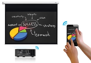 Optoma HDCastpro proyecte inalámbricamente desde un PC o un dispositivo móvil