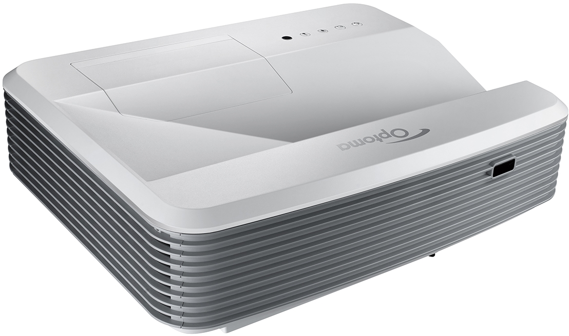 Proyector Optoma EH320USTI Proyección Brillante – 4000 ANSI Lúmenes, lente Ultra Corta en 1080p