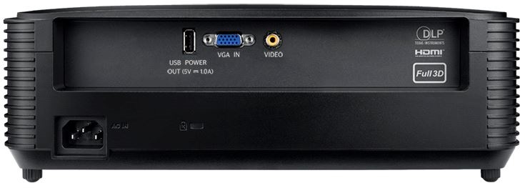 Proyector Optoma S321 presentaciones vibrantes sin esfuerzo en cualquier momento del día, Conectividad VGA