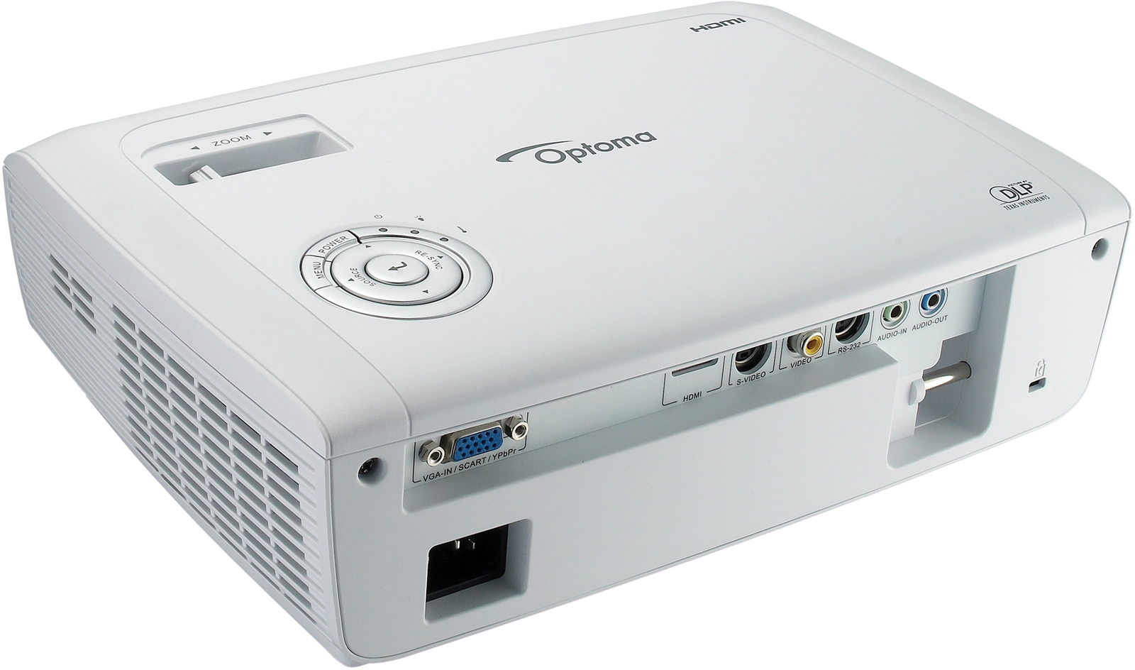 Proyector Optoma HD67N DLP Nvidia 3D + Kit de NVIDIA 3D Vision™ - Gafas 3D, Transmisor de infrarrojos, Sin cables, Negro, 50 gramos