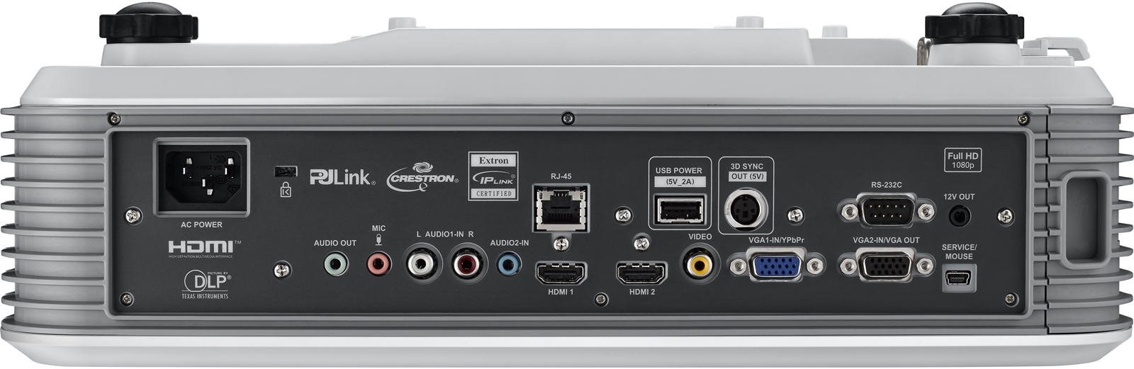 Proyector Optoma GT5500 100" a tan sólo 30 centímetros de la pared