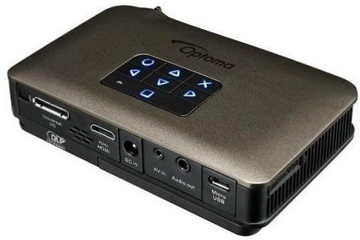 Miniproyector Optoma PK320 es perfecto para negocios y ocio, Con altavoces y hasta un impresionante 150 " gastos de envio gratis