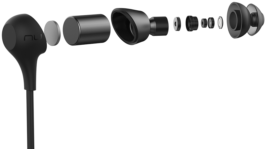 Auricular inalámbrico Bluetooth BE2 Con certificado IPX5 para una mayor protección contra la lluvia, negro