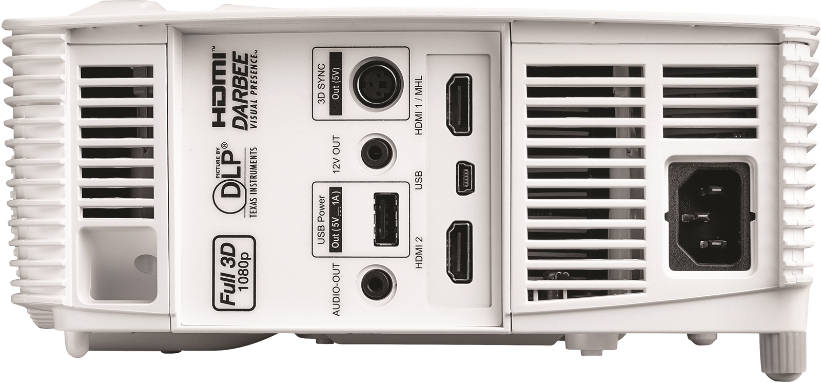 Proyector Optoma HD39Darbee con Visual Presence Darbee, con 3500 Lumenes