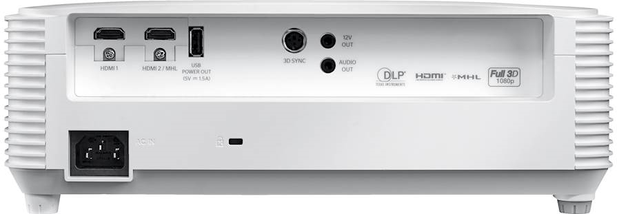 Proyector Optoma HD27e Práctico y sencillo de configurar, el brillante y versátil HD27e 1080p