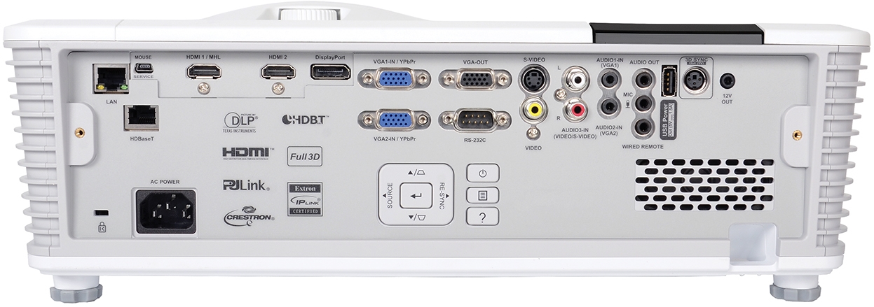 Proyector Optoma EH515ST Diseñado para instalaciones profesionales exigentes, 5000 Lumenes, lente corta