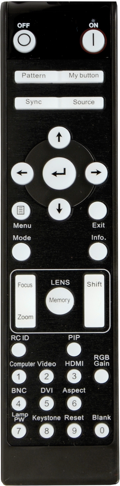 Proyector Optoma WU630 lente, el zoom y el enfoque motorizados para una instalación sencilla y sin tensiones