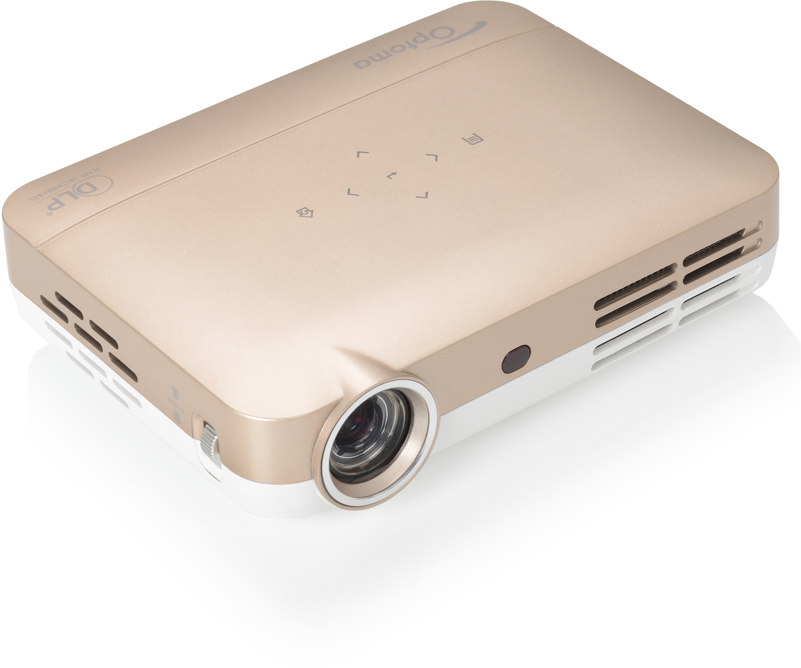 Proyector LED ultraportátil ML330 tan sencillo de utilizar para transmitir contenido de aplicaciones como Netflix