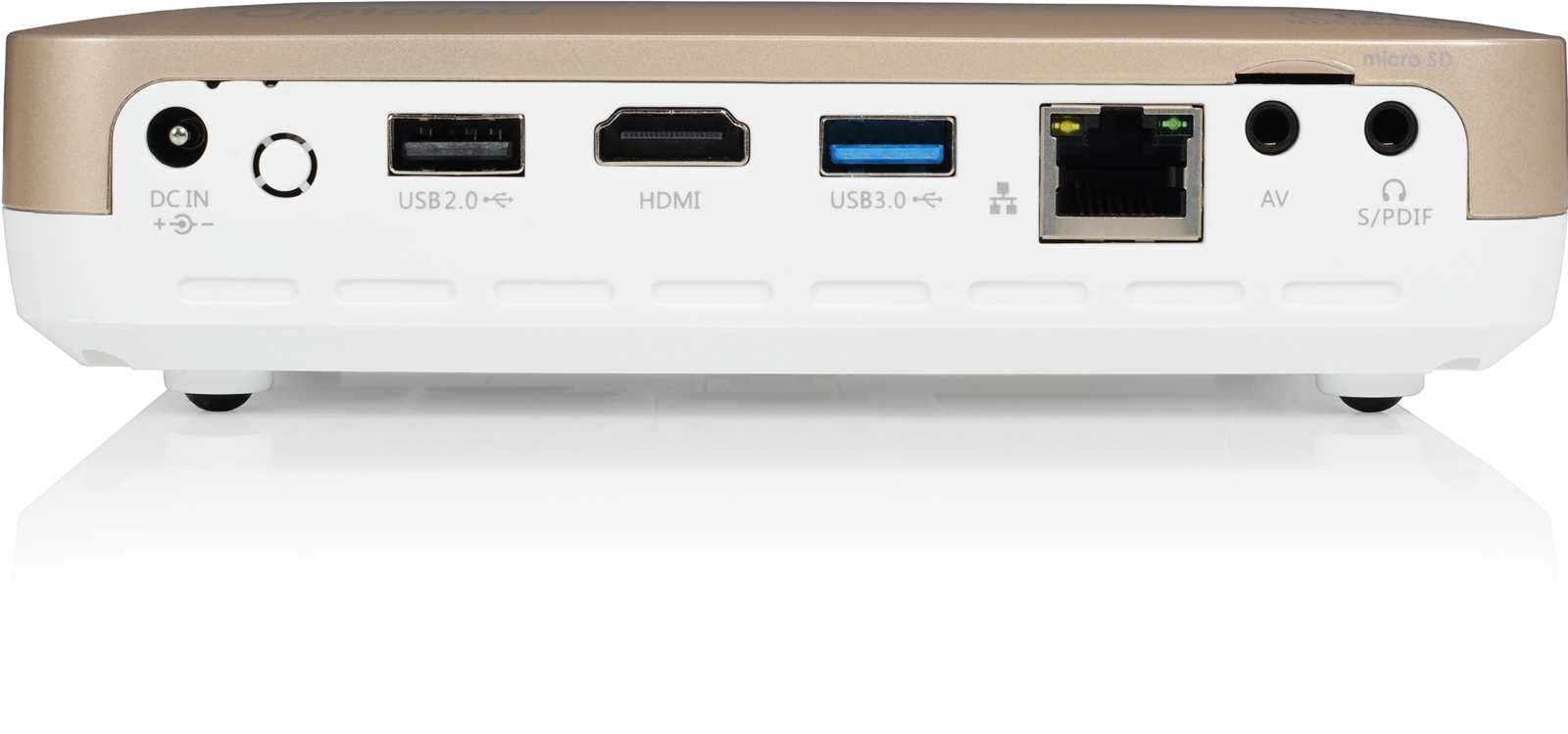 Proyector LED ultraportátil ML330 tan sencillo de utilizar para transmitir contenido de aplicaciones como Netflix