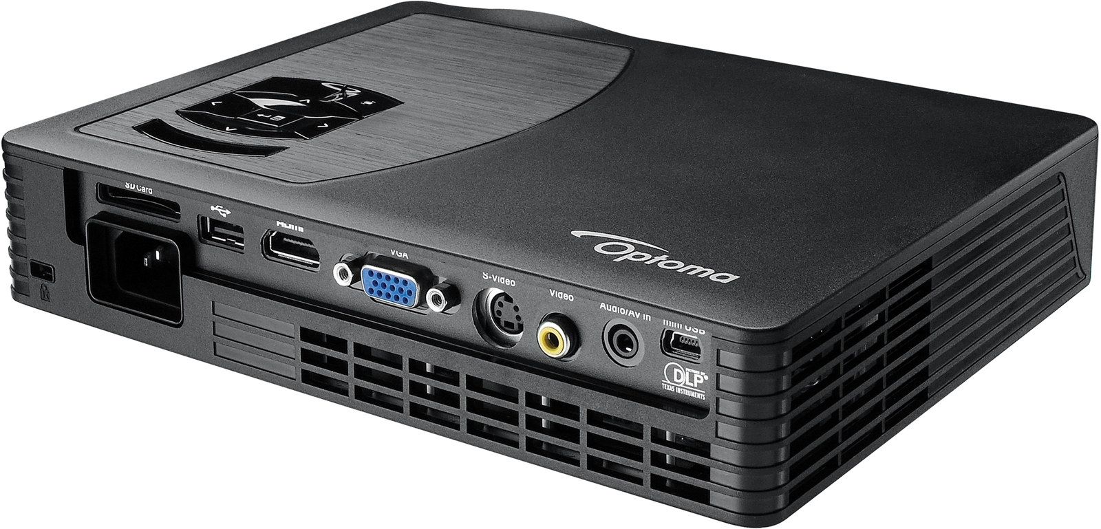 Proyector Optoma ML500 LED, USB, SD, Memoria interna 2GB, 1,1 kg, compatible con Ipad 2, Un soplo de aire fresco…