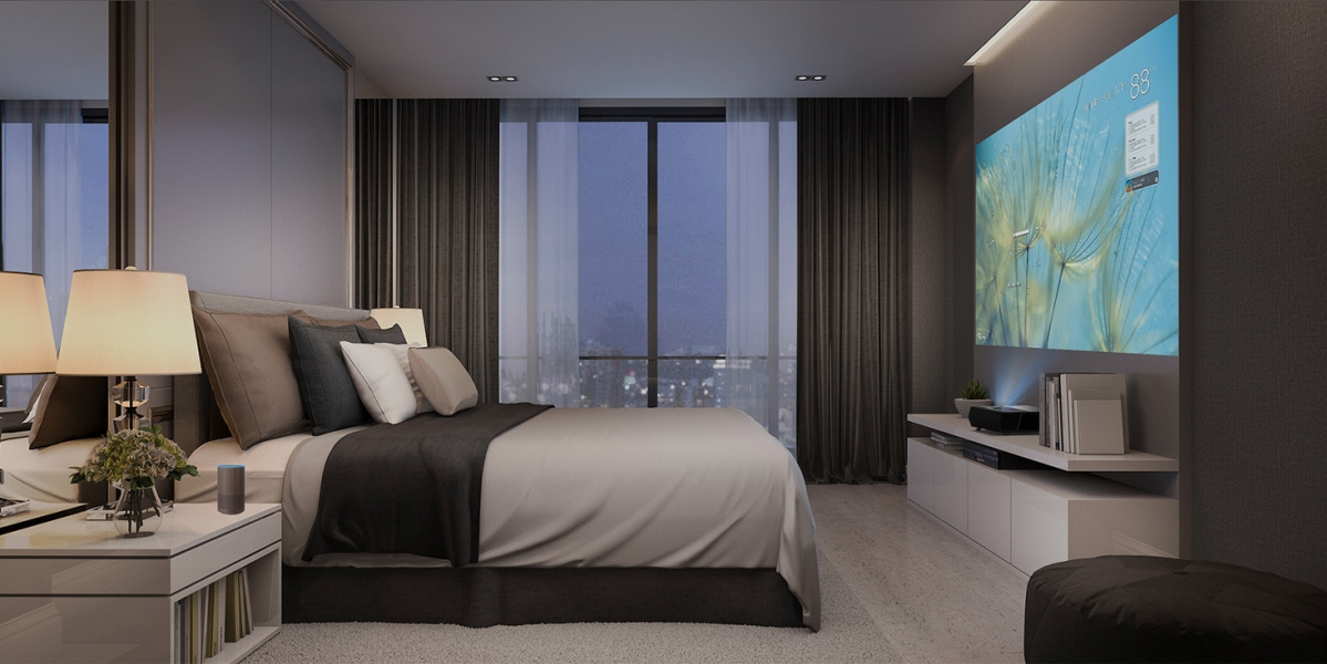 Proyector Optoma UHZ65UST consigue una patanlla de 100" con 30cms 4k láser ya a la venta Consulta tú regalo