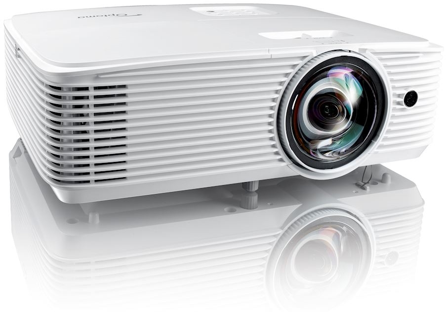Proyector Optoma HD29HSTX Full HD 1080p, compatible con HDR, con lente de tiro corto