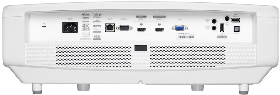 Proyector Optoma UHZ65LV Luminoso proyector láser 4K UHD de Home Entertainment.