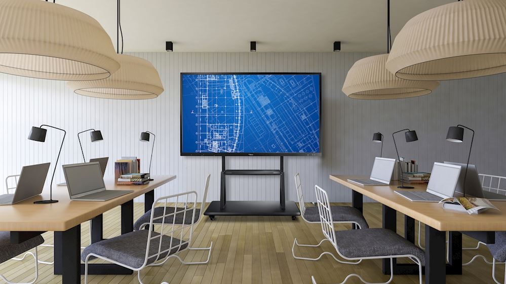 Panel profesional 4k interactivo Optoma OP861RKe de 86"
