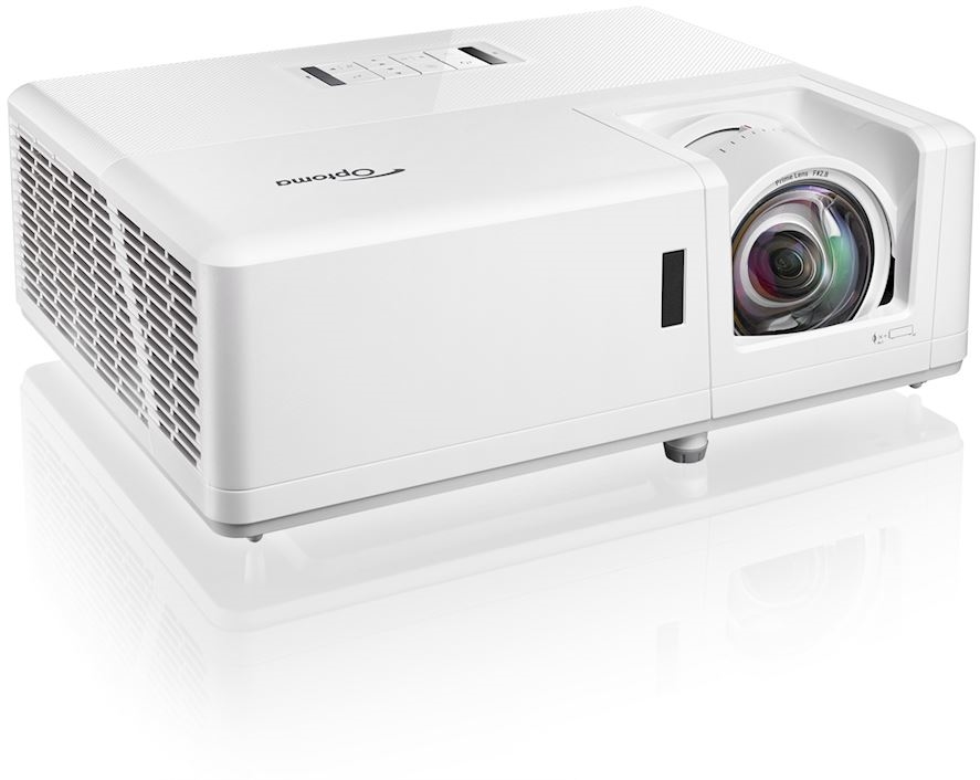 Proyector Optoma ZH406ST – 4200Lúmenes. Proyector láser compacto de corto alcance y alto brillo.