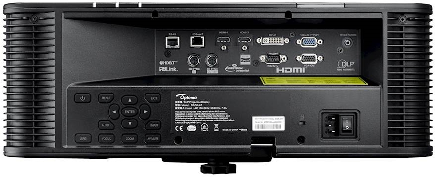 Proyector Láser Optoma ZU860 8500L fiabilidad total, espectacular calidad de imagen, bajo mantenimiento