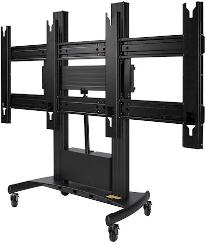 Soporte trolley para pantalla Quad 130 Elevación vertical motorizada