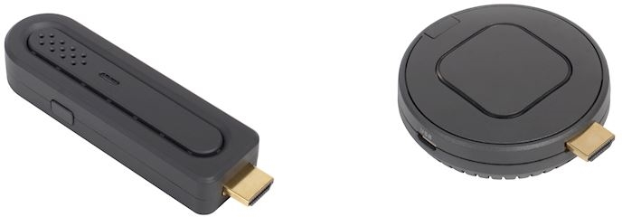 Transmisor / receptor inalámbrico Wi-Fi Optomaa través de conexión red 5 Ghz para conectar cualquier proyector y reproducir contenido inalámbricamente