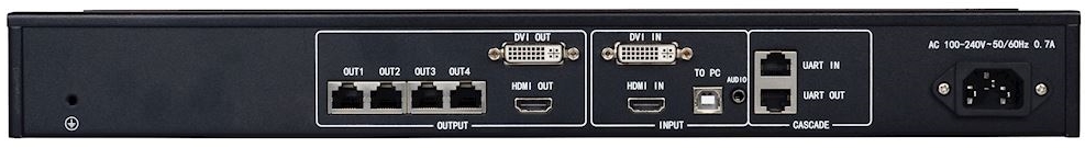 Sender box para pantallas LED hasta 4K UHD CTRL4K