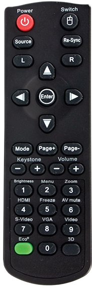 Proyector Optoma GT1070xe Lente corta 0.49:1 sin Zoom en FullHD 3D pantalla de 100" en 1m, Modo Gaming + Pantalla DS9106MGA