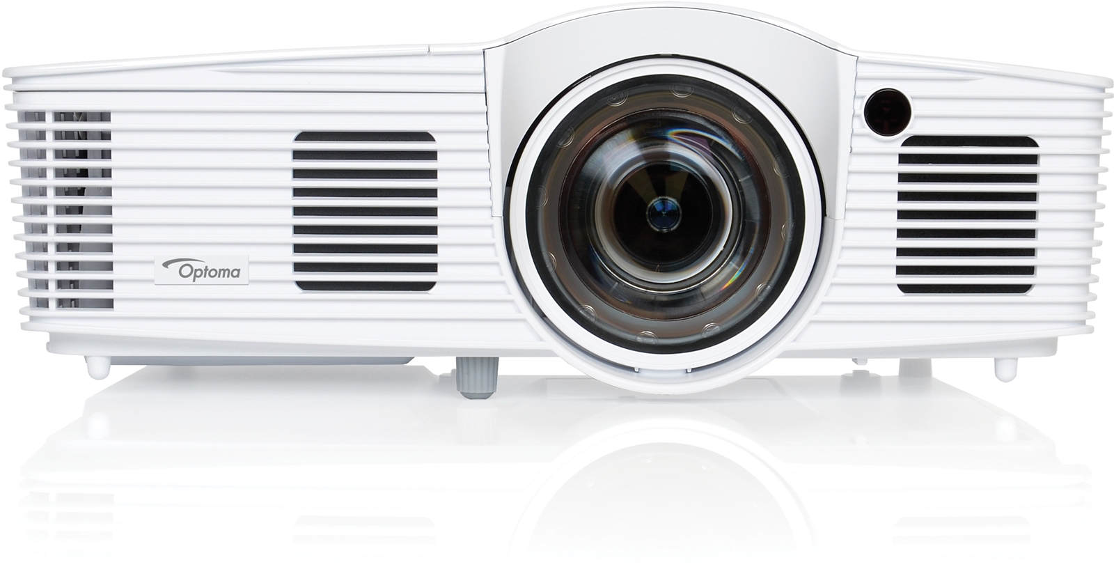 Proyector Optoma GT1080e Pantalla super gigante, Tecnología Dynamic black - 25,000:1 nivel de contraste + Pantalla DS9106MGA