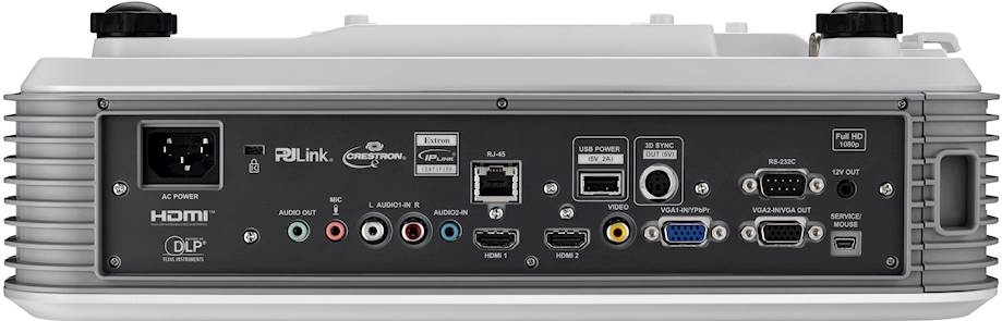 Proyector Optoma W319USTire 100" a tan sólo 30 centímetros de la pared, ideal para cine + Lámpara