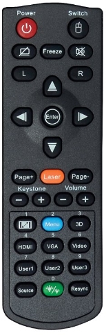Proyector Optoma W416 WXGA – 4500 ANSI Lúmenes + Lámpara