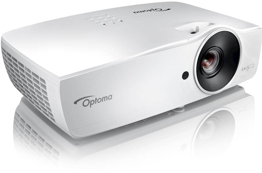 Proyector Optoma EH461 Presentaciones sin problemas y sin cables desde una memoria USB con el visor de Office incorporado + Lámpara