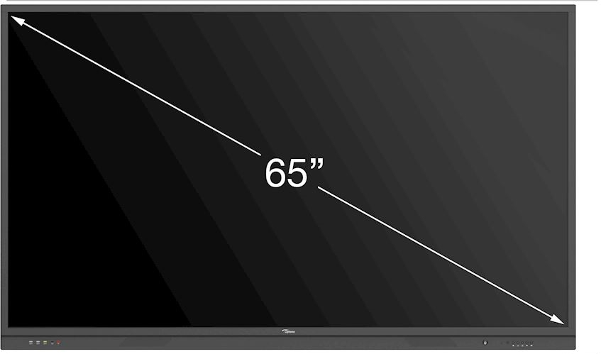 Panel profesional 4k interactivo Optoma 3651RK con Android integrado
