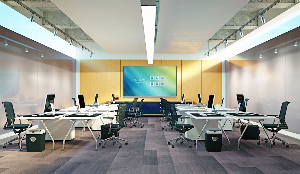 Panel profesional 4k interactivo de 75" Optoma 3751RK con Android integrado