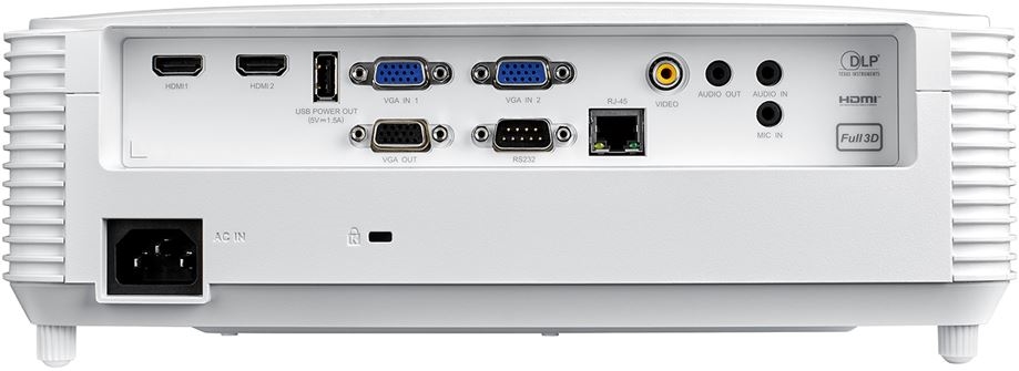 Proyector Optoma W319ST. Diseñado para salas de reuniones y aulas pequeñas,