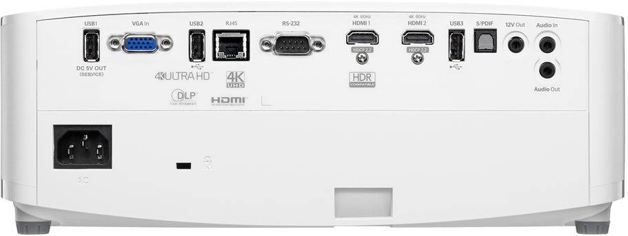 Proyector Optoma UHD55 Proyector de juegos y entretenimiento para casa 4K UHD