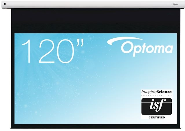 Proyector Optoma UHD55 Proyector de juegos y entretenimiento para casa 4K UHD + Pantalla Optoma motorizada 120¨