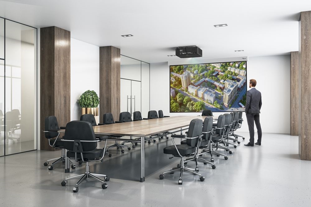 Proyector Láser Optoma ZU920TST. Con 9.800 lúmenes y compatibilidad con 4K y HDR,