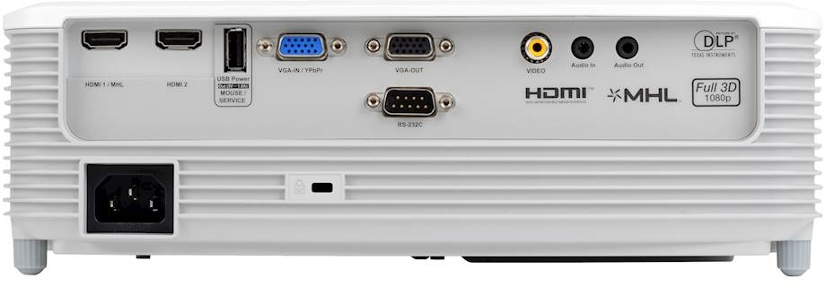 Proyector Optoma HD28i + Pantalla Manual DS-9120MGA
