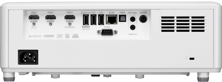 Proyector Optoma UHZ45 + Pantalla Manual DS-9120MGA