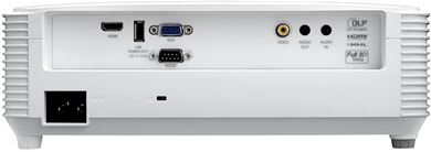 Proyector Optoma EH338+ de 3800 lúmenes, resolución de 1080p y ligero peso.