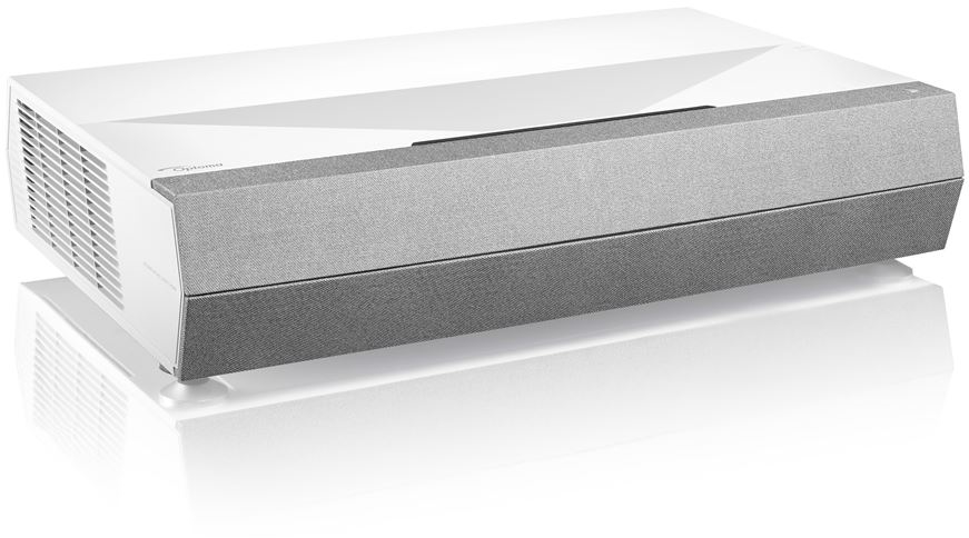 Proyector inteligente Optoma CinemaX D2-W Smart + Google 4K Proyección inteligente 4K UHD de tiro ultracorto