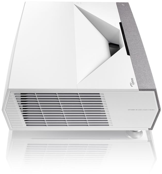 Proyector inteligente Optoma CinemaX D2-W Smart + Google 4K Proyección inteligente 4K UHD de tiro ultracorto