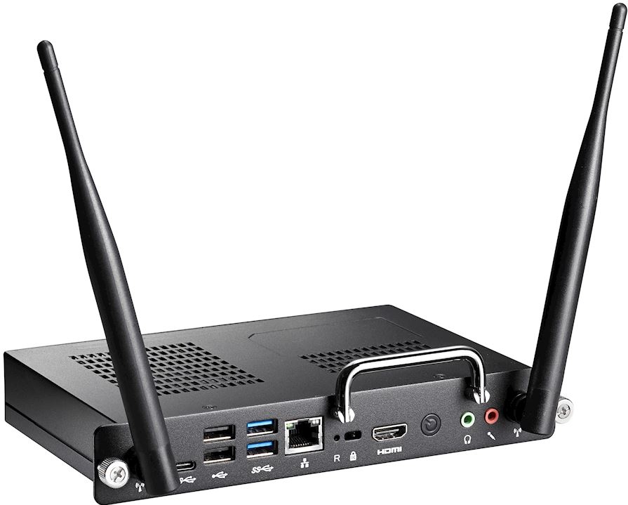 PC con ranura OPS3-i5 TPM para pantallas planas interactivas Optoma creative Touch.