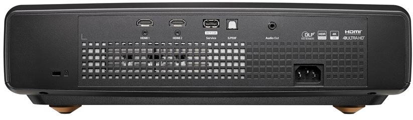 Proyector Optoma L1 4LED 4K UHD de tiro ultracorto respetuoso con el medio ambiente