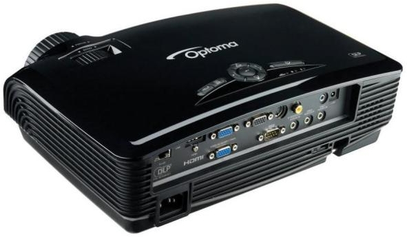 Proyector Optoma EW762 HD Ready. Creado con tecnología Wireless y con un brillo excepcional de 4000 ANSI Lúmenes