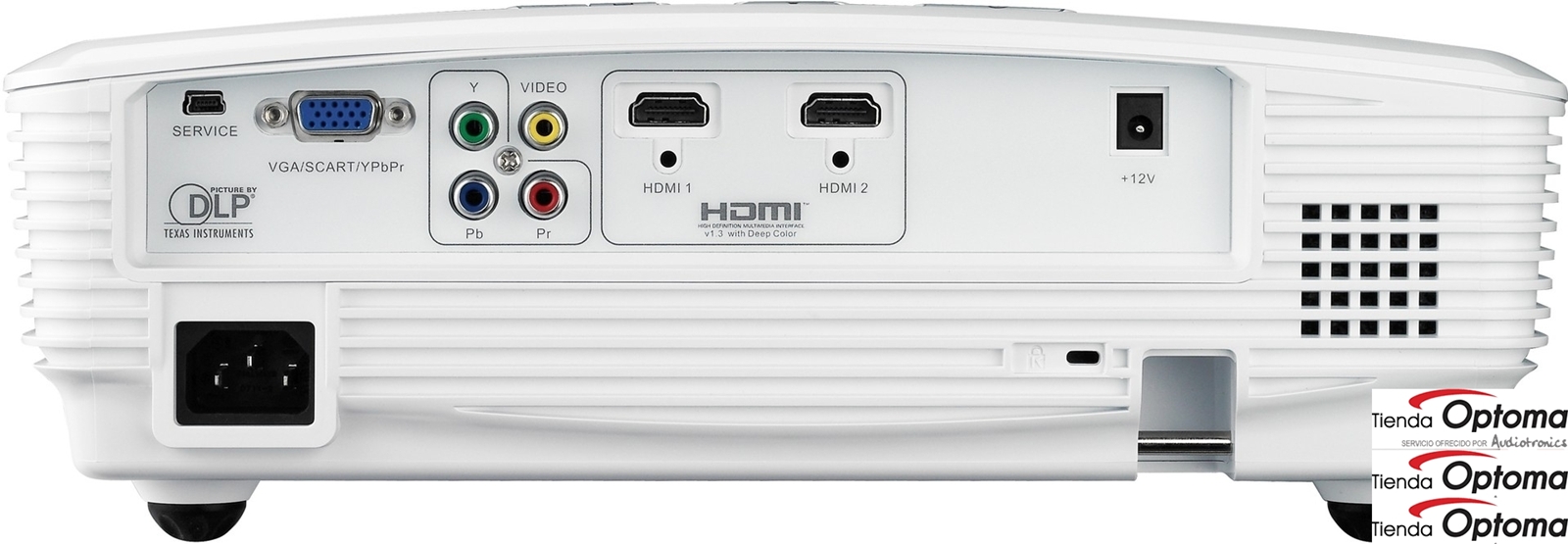Proyector Optoma HD25-LV 1080p colores vivos -AHORA NUEVA VERSION CON MAS LUMENES 3800 ANSI Lumens ¡Garantia Oficial In Situ!