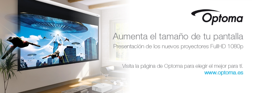 Pantalla de Proyección Motorizada Optoma DE-1123EGA 123" 16:10