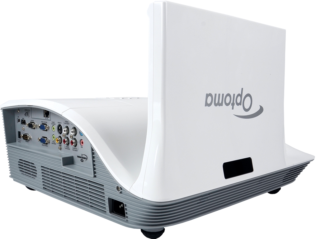 Optoma X307UST Crea una gran pantalla con su lente ultra-corta, brillante, rico colorido